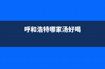 呼和浩特法国汤姆逊THOMSON壁挂炉全国服务电话(呼和浩特哪家汤好喝)