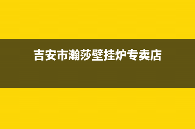 吉安市瀚莎壁挂炉维修24h在线客服报修(吉安市瀚莎壁挂炉专卖店)