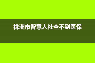 株洲市智慧人(ZHRCJ)壁挂炉服务热线电话(株洲市智慧人社查不到医保)