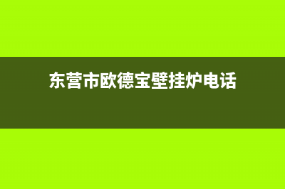 东营市欧德宝壁挂炉24小时服务热线(东营市欧德宝壁挂炉电话)