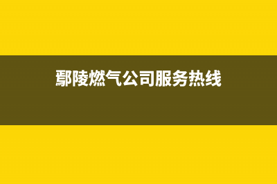 鄢陵市统帅燃气灶服务电话24小时(鄢陵燃气公司服务热线)