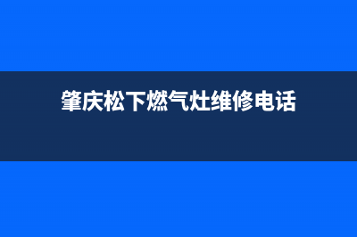 肇庆松下燃气灶服务网点2023已更新(厂家/更新)(肇庆松下燃气灶维修电话)