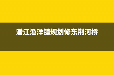 潜江东洋(TOYO)壁挂炉售后电话(潜江渔洋镇规划修东荆河桥)