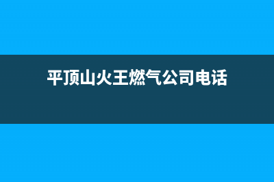 平顶山火王燃气灶维修点地址2023已更新(全国联保)(平顶山火王燃气公司电话)