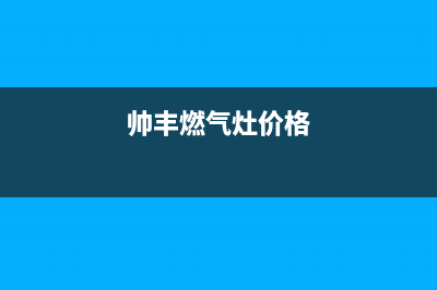 仙桃帅丰燃气灶服务电话多少2023已更新(400)(帅丰燃气灶价格)