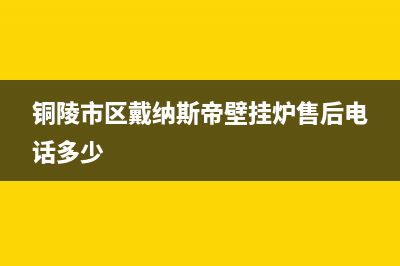 铜陵市区戴纳斯帝壁挂炉售后电话多少