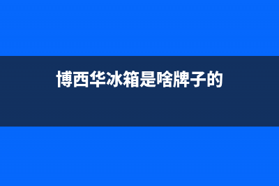 博西华冰箱全国24小时服务电话号码（厂家400）(博西华冰箱是啥牌子的)