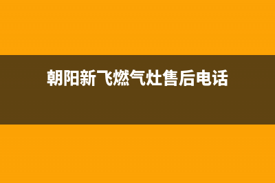 朝阳新飞燃气灶售后服务电话2023已更新(今日(朝阳新飞燃气灶售后电话)