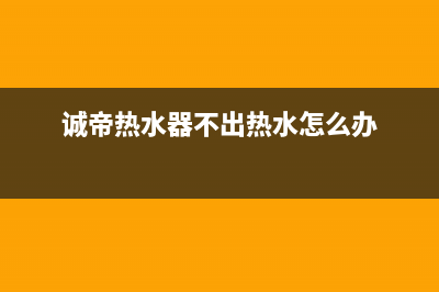 诚帝（chengdi）油烟机客服电话2023已更新(网点/电话)(诚帝热水器不出热水怎么办)