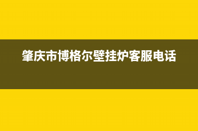 肇庆市博格尔壁挂炉客服电话