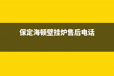 保定海顿(haydn)壁挂炉服务24小时热线(保定海顿壁挂炉售后电话)