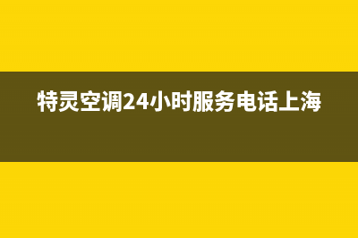 特灵空调24小时人工服务(特灵空调24小时服务电话上海)