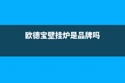 阳江欧德宝壁挂炉售后电话(欧德宝壁挂炉是品牌吗)