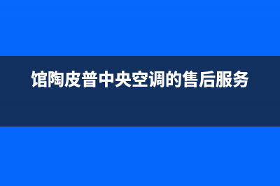 馆陶皮普中央空调的售后服务