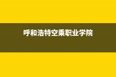 呼和浩特约克空调维修点查询(呼和浩特空乘职业学院)