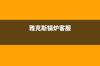 雅克斯燃气锅炉e4故障代码(雅克斯锅炉客服)