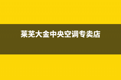 莱芜大金中央空调24小时人工服务(莱芜大金中央空调专卖店)