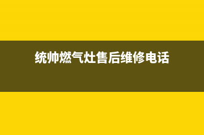 统帅灶具售后服务电话2023已更新(网点/电话)(统帅燃气灶售后维修电话)