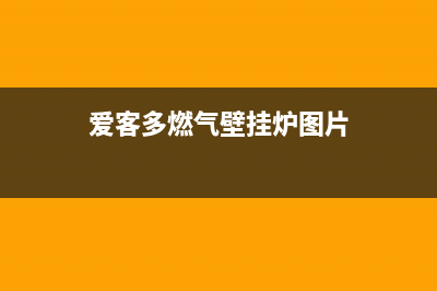 爱客多燃气壁挂炉ep故障(爱客多燃气壁挂炉图片)