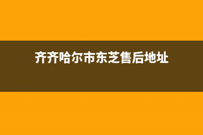 齐齐哈尔市东芝空调维修上门服务电话号码(齐齐哈尔市东芝售后地址)