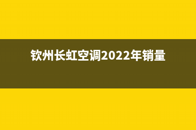 钦州长虹空调2023全国统一24小时在线报修(钦州长虹空调2022年销量)