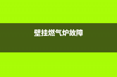 天燃气壁挂炉故障代码e2(壁挂燃气炉故障)