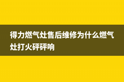 得力燃气灶售后维修服务电话|全国24小时售后网点各客服热线号码(得力燃气灶售后维修为什么燃气灶打火砰砰响)