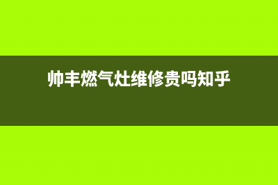 帅丰燃气灶维修中心/售后24小时2023已更新(今日(帅丰燃气灶维修贵吗知乎)