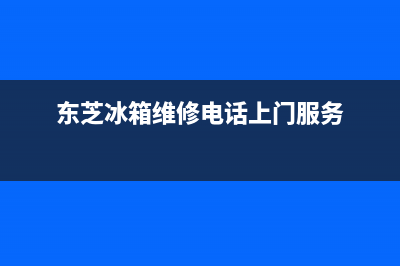 东芝冰箱维修服务电话(东芝冰箱维修电话上门服务)