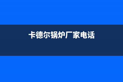 卡德尔锅炉厂家服务网点维修服务(卡德尔锅炉厂家电话)