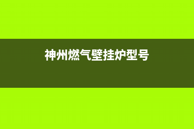 神州燃气壁挂炉e4故障维修(神州燃气壁挂炉型号)