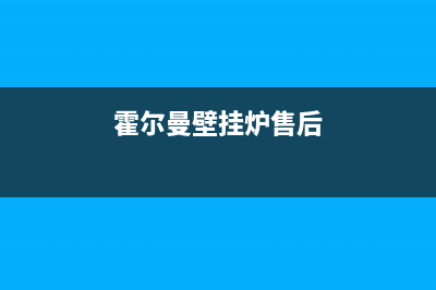 霍尔曼壁挂炉e5故障代码(霍尔曼壁挂炉售后)