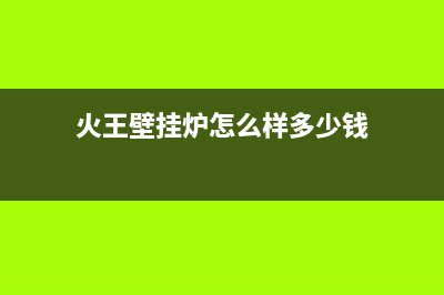 火王壁挂锅炉24小时服务电话(总部400)(火王壁挂炉怎么样多少钱)