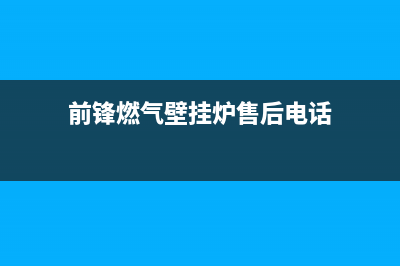 前锋燃气壁挂炉故障e9(前锋燃气壁挂炉售后电话)