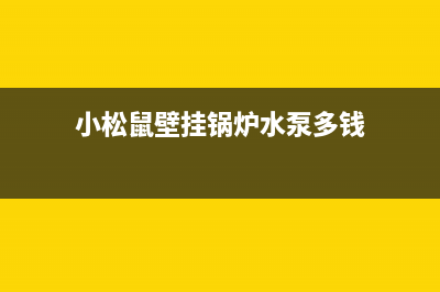 小松鼠壁挂锅炉售后维修电话2023已更新(每日(小松鼠壁挂锅炉水泵多钱)