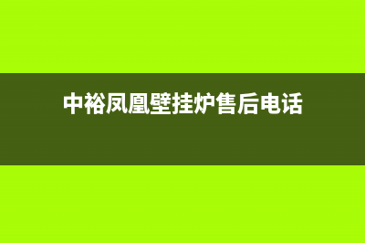 中裕凤凰壁挂炉e2故障怎么恢复(中裕凤凰壁挂炉售后电话)