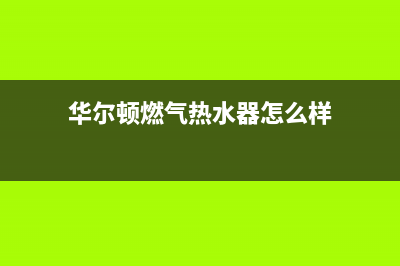 华尔顿燃气热水器e9故障代码(华尔顿燃气热水器怎么样)