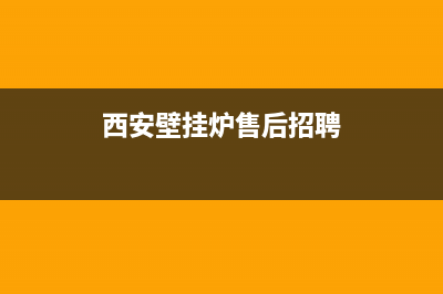 西安壁挂炉售后服务电话是多少(西安壁挂炉售后服务维修电话)(西安壁挂炉售后招聘)