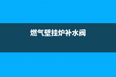 燃气壁挂炉补水—燃气壁挂炉补水事项及误区(燃气壁挂炉补水阀)