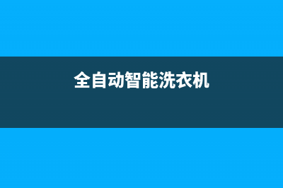 全自动智能洗衣机故障维修(全自功波轮洗衣机维修)(全自动智能洗衣机)