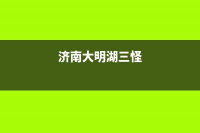 济南大明湖三星洗衣机维修(济南大明湖三洋洗衣机维修)(济南大明湖三怪)