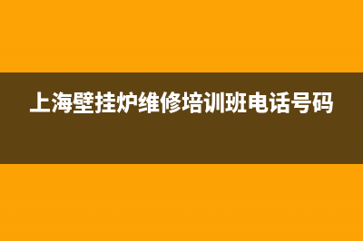 上海壁挂炉维修找哪家(上海壁挂炉维修挣钱吗)(上海壁挂炉维修培训班电话号码)