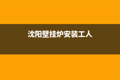 沈阳壁挂炉维修学习(沈阳博士牌壁挂炉维修电话)(沈阳壁挂炉安装工人)