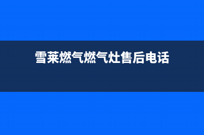 雪莱燃气燃气灶售后维修—全国统一售后服务中心(雪莱燃气燃气灶售后电话)