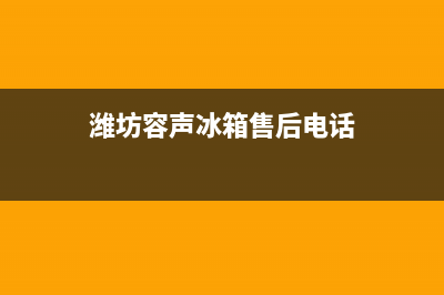 潍坊容声冰箱售后服务电话是多少(潍坊容声冰箱维修)(潍坊容声冰箱售后电话)