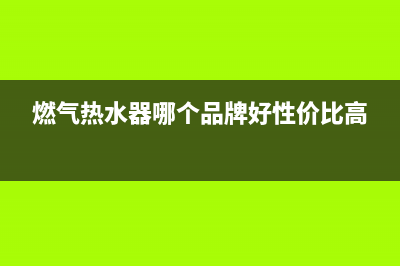 燃气热水器哪个牌子好？燃气热水器工作原理是什么？(燃气热水器哪个品牌好性价比高)