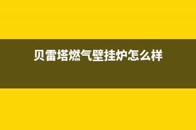 贝雷塔燃气壁挂炉老是报R06这个错误代码怎么解决？(贝雷塔燃气壁挂炉怎么样)