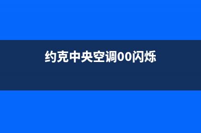 约克中央空调09故障码(约克中央空调显示d1维修)(约克中央空调00闪烁)