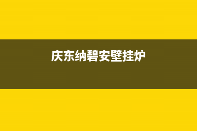 庆东纳碧安壁挂炉显示E9故障代码原因解说与报错E09后恢复解决方法(庆东纳碧安壁挂炉)