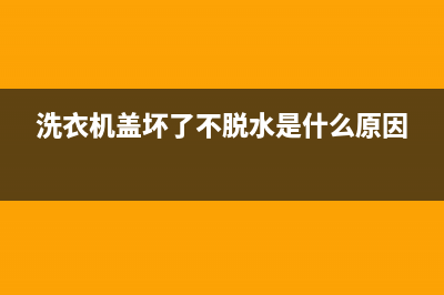 洗衣机维修盖不严(洗衣机维修盖在哪里)(洗衣机盖坏了不脱水是什么原因)